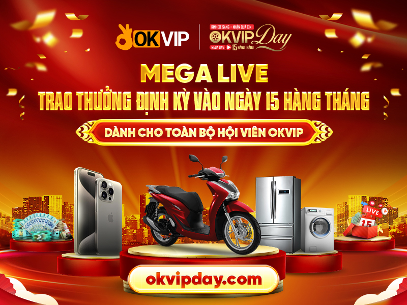 Khuyến mãi đặc biệt OKVIP DAY